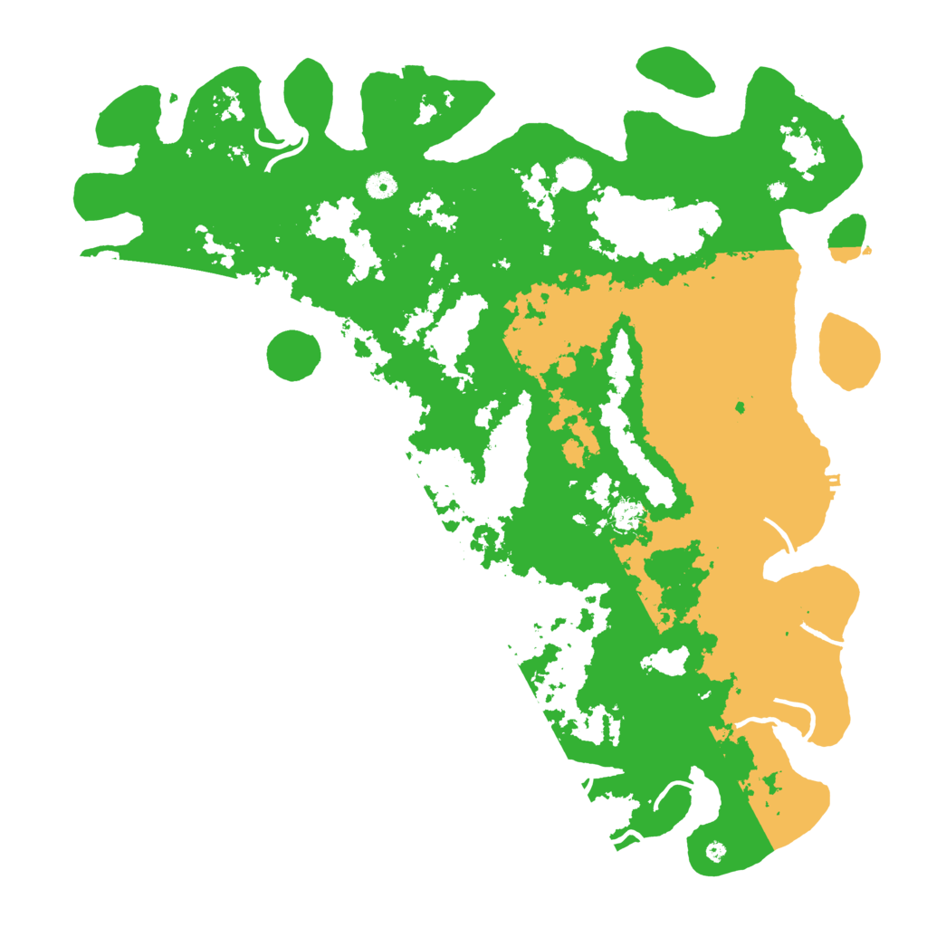 Biome Rust Map: Procedural Map, Size: 4865, Seed: 20021