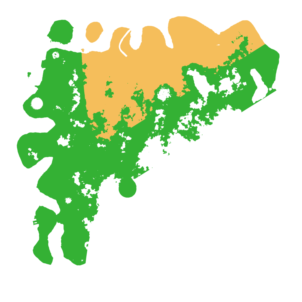 Biome Rust Map: Procedural Map, Size: 4500, Seed: 1036315813