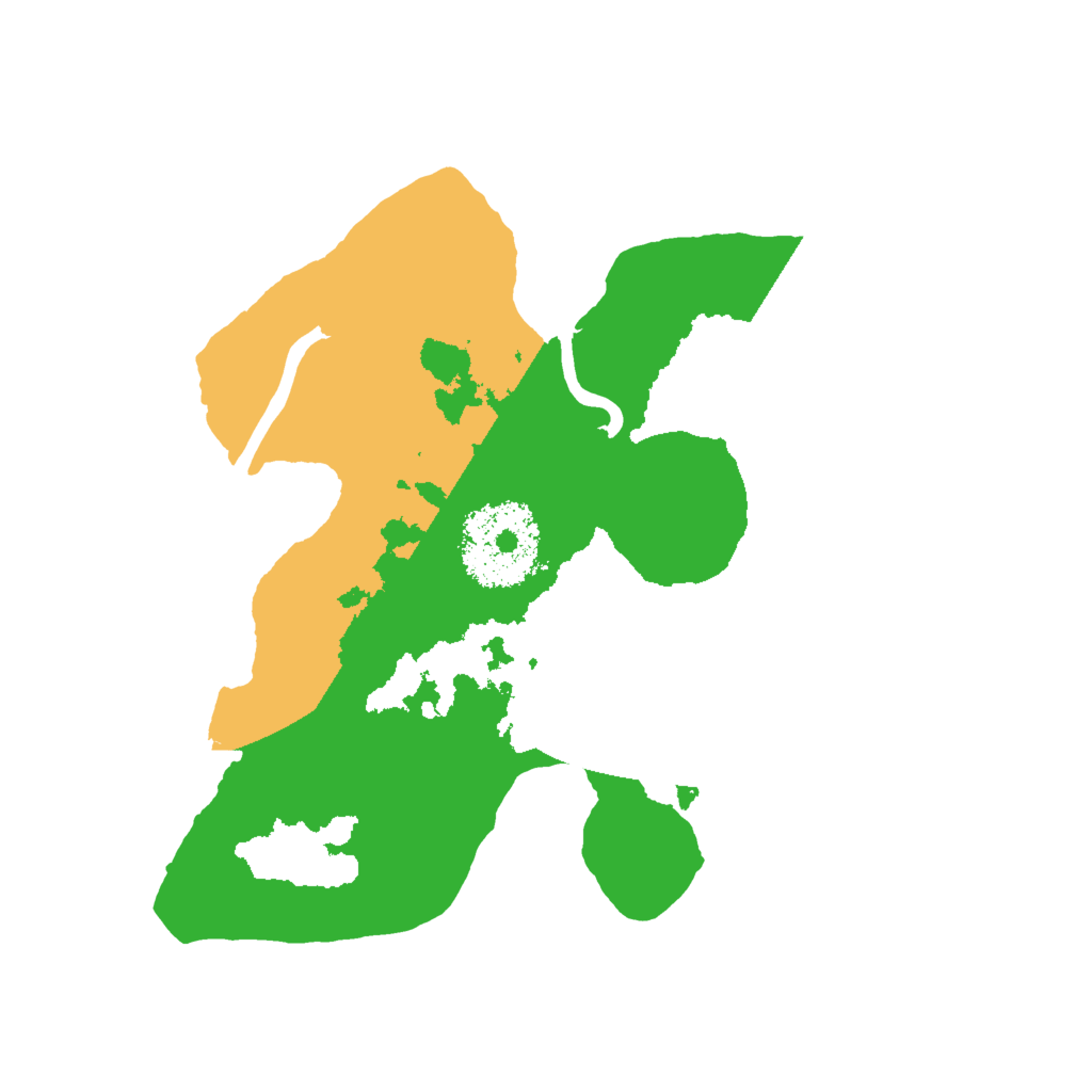 Biome Rust Map: Procedural Map, Size: 2000, Seed: 41234242