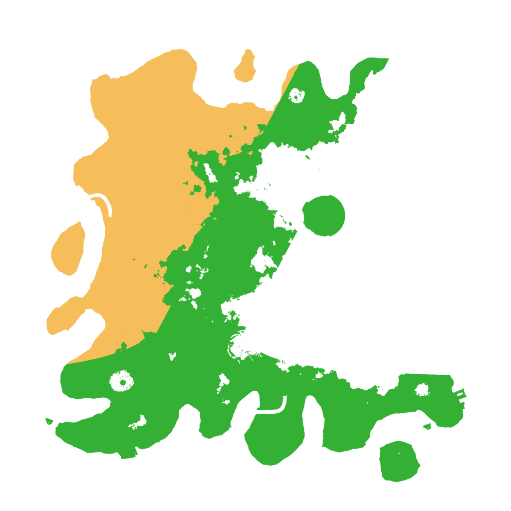 Biome Rust Map: Procedural Map, Size: 3500, Seed: 538845628