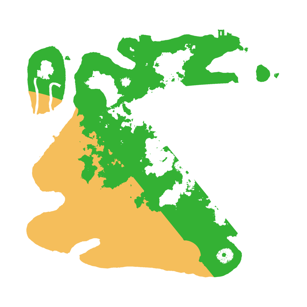 Biome Rust Map: Procedural Map, Size: 3000, Seed: 1851640221