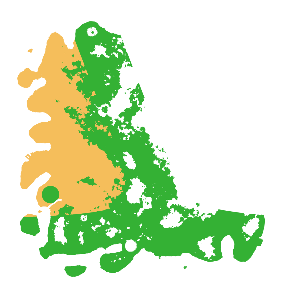 Biome Rust Map: Procedural Map, Size: 4500, Seed: 1527391124