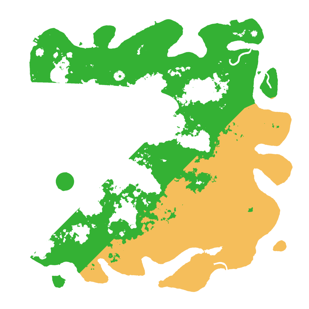 Biome Rust Map: Procedural Map, Size: 4500, Seed: 1896151965
