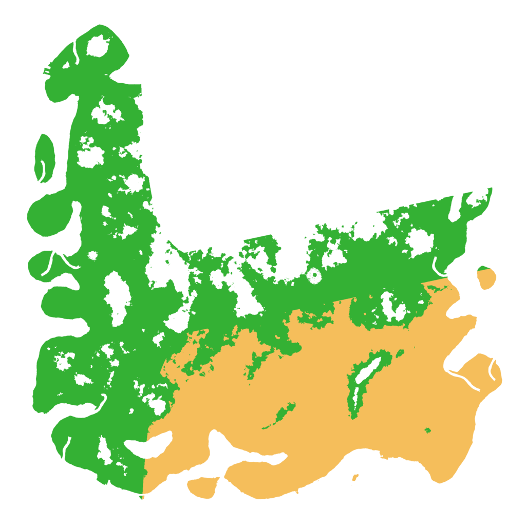 Biome Rust Map: Procedural Map, Size: 5250, Seed: 333555111