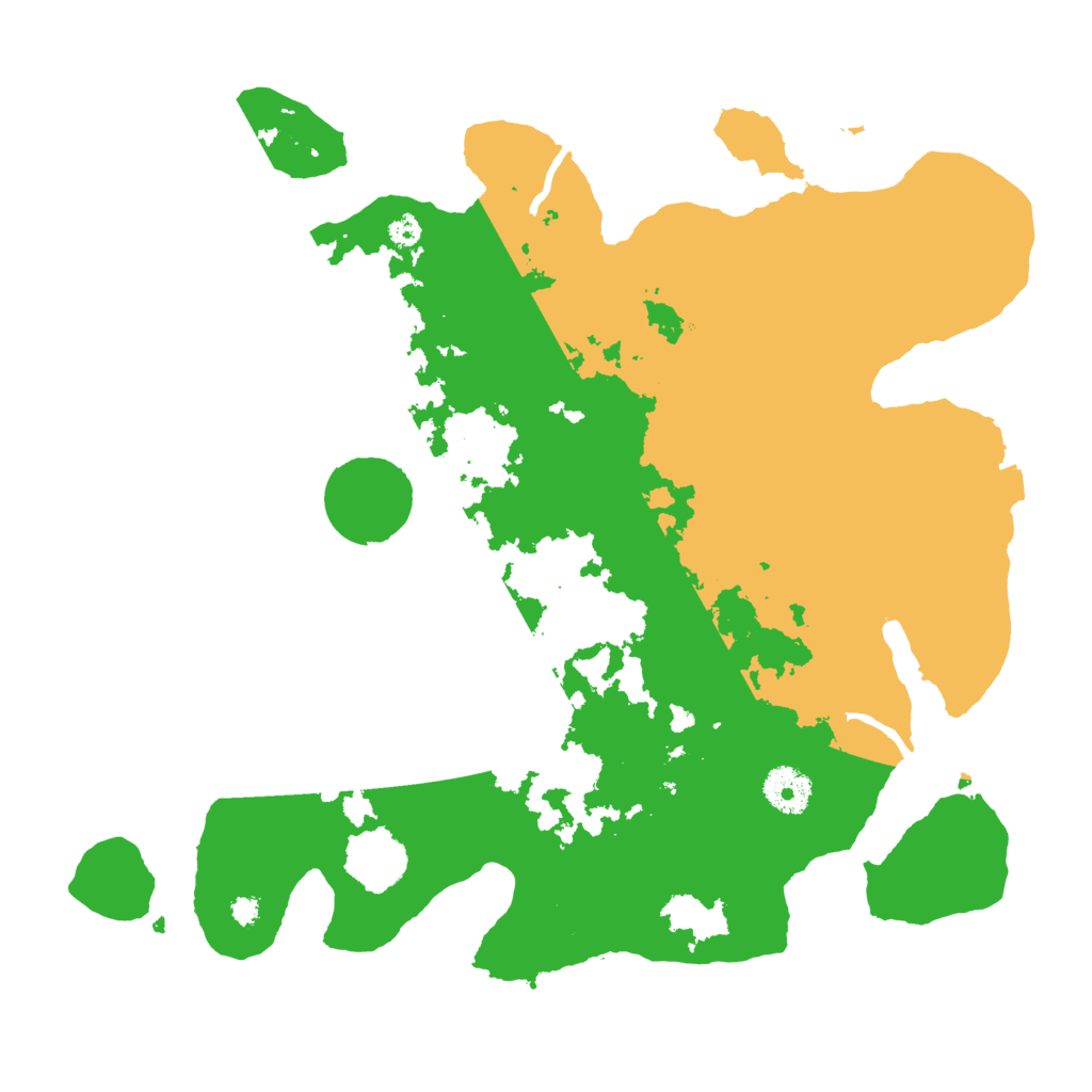 Biome Rust Map: Procedural Map, Size: 3500, Seed: 781290884