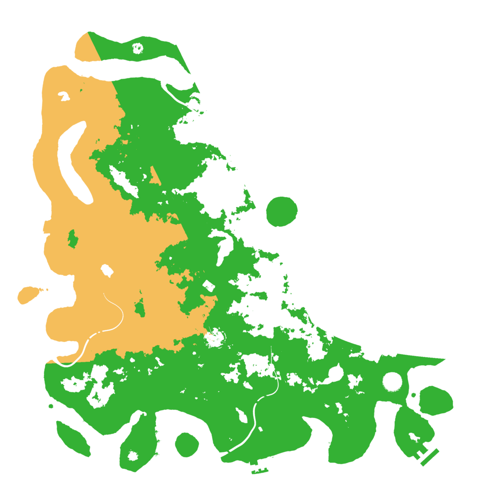 Biome Rust Map: Procedural Map, Size: 4500, Seed: 1274588599