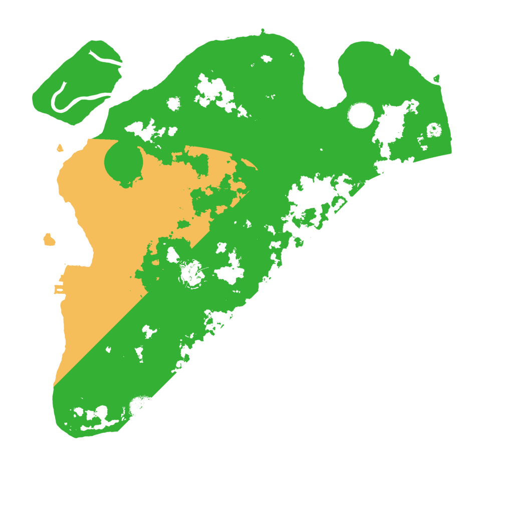 Biome Rust Map: Procedural Map, Size: 3500, Seed: 1389596468