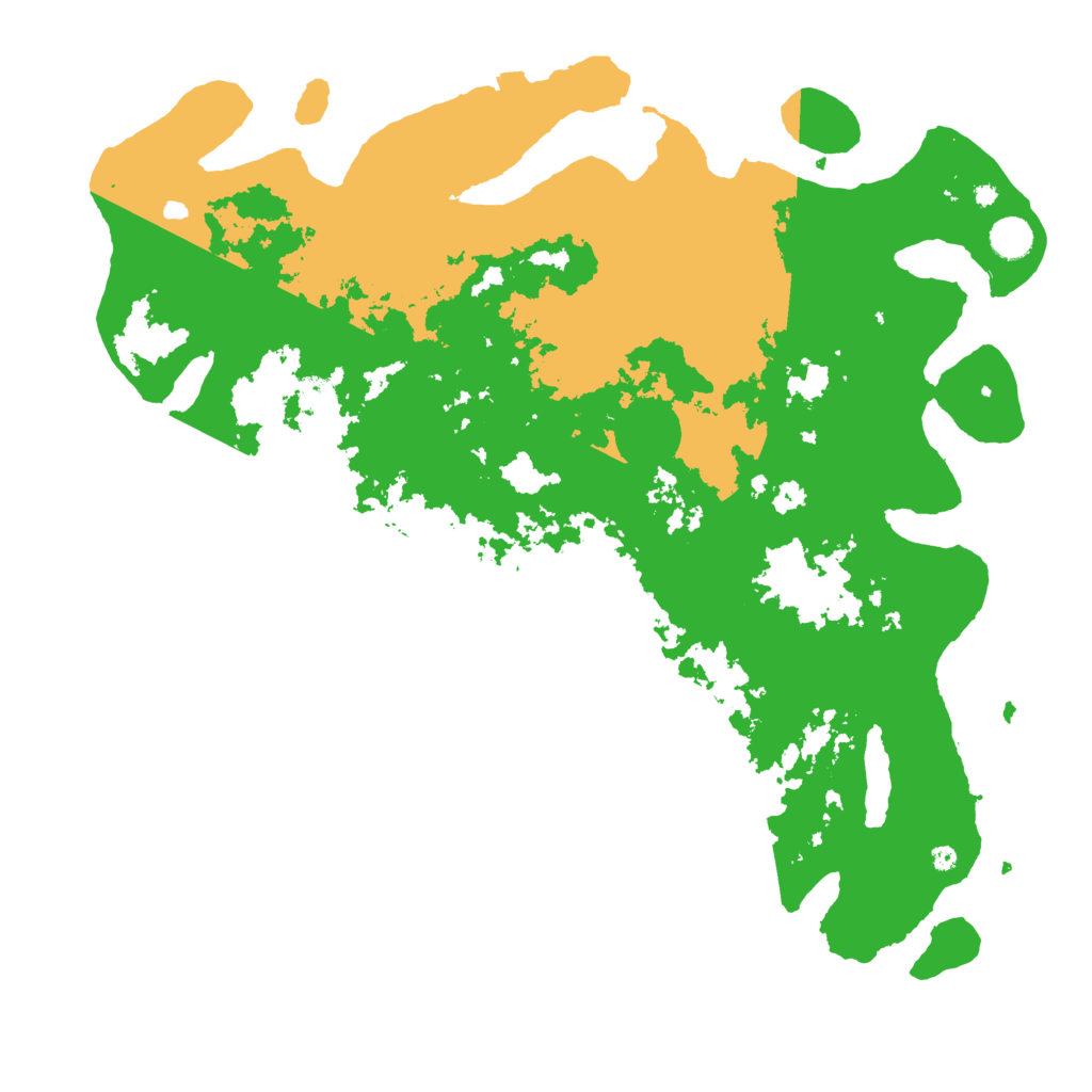 Biome Rust Map: Procedural Map, Size: 4500, Seed: 172732721