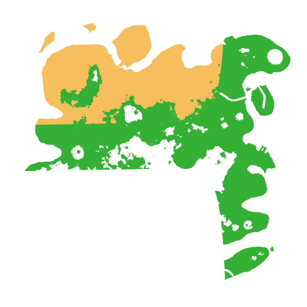 Biome Rust Map: Procedural Map, Size: 3500, Seed: 767658959