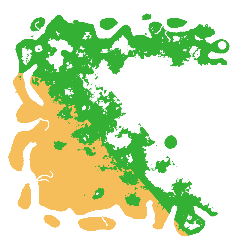 Biome Rust Map: Procedural Map, Size: 5250, Seed: 1238476366