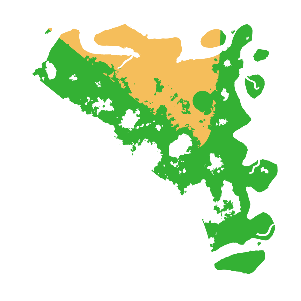 Biome Rust Map: Procedural Map, Size: 4000, Seed: 1242