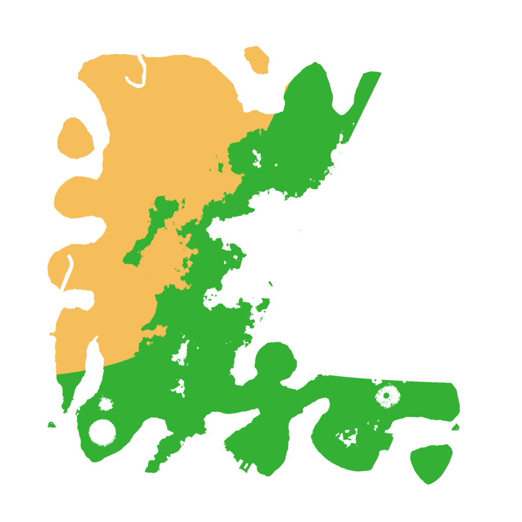 Biome Rust Map: Procedural Map, Size: 3500, Seed: 1867289158