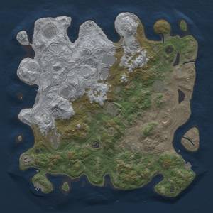 Thumbnail Rust Map: Procedural Map, Size: 4250, Seed: 527441284, 19 Monuments