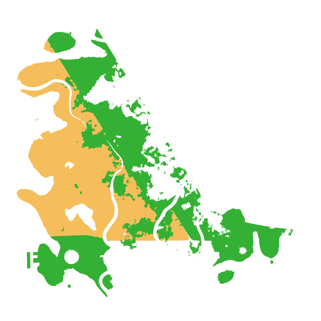 Biome Rust Map: Procedural Map, Size: 4000, Seed: 214471415