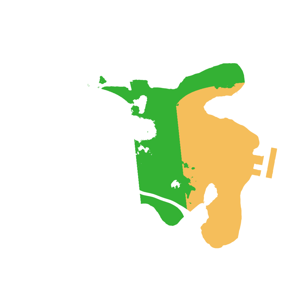 Biome Rust Map: Procedural Map, Size: 2000, Seed: 1880966690