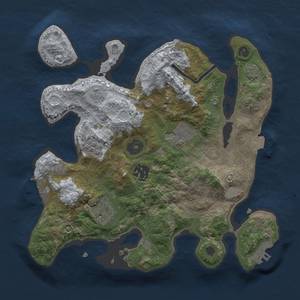 Thumbnail Rust Map: Procedural Map, Size: 2800, Seed: 157074178, 11 Monuments