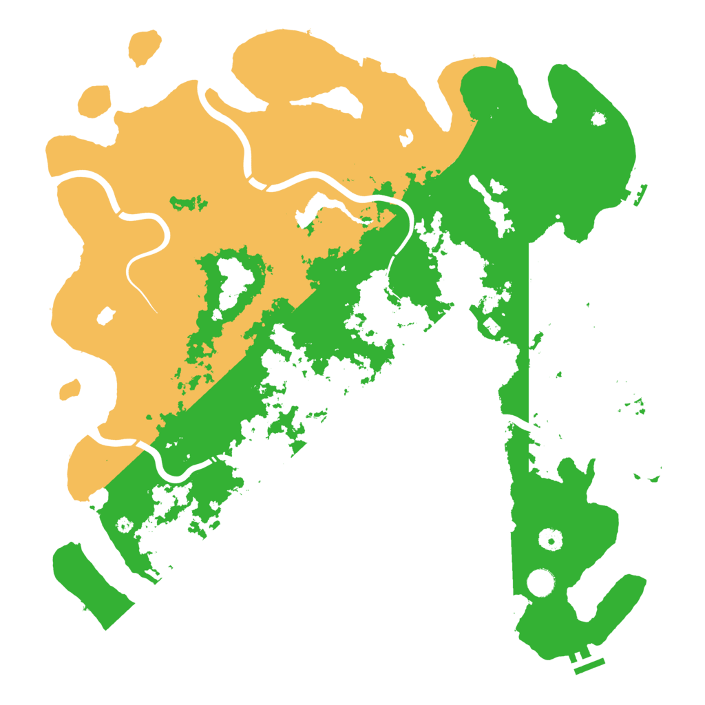 Biome Rust Map: Procedural Map, Size: 4500, Seed: 1619600681