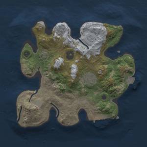 Thumbnail Rust Map: Procedural Map, Size: 2500, Seed: 847579958, 8 Monuments