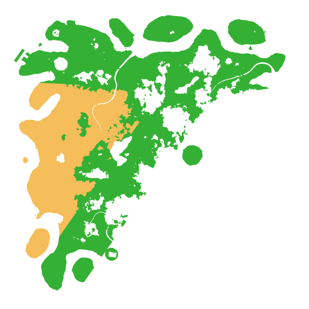 Biome Rust Map: Procedural Map, Size: 4250, Seed: 1820054038