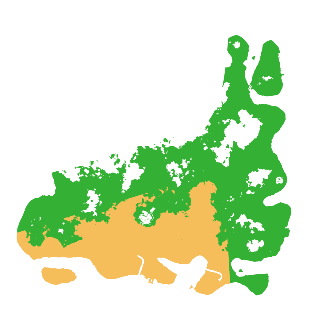 Biome Rust Map: Procedural Map, Size: 4250, Seed: 582372215