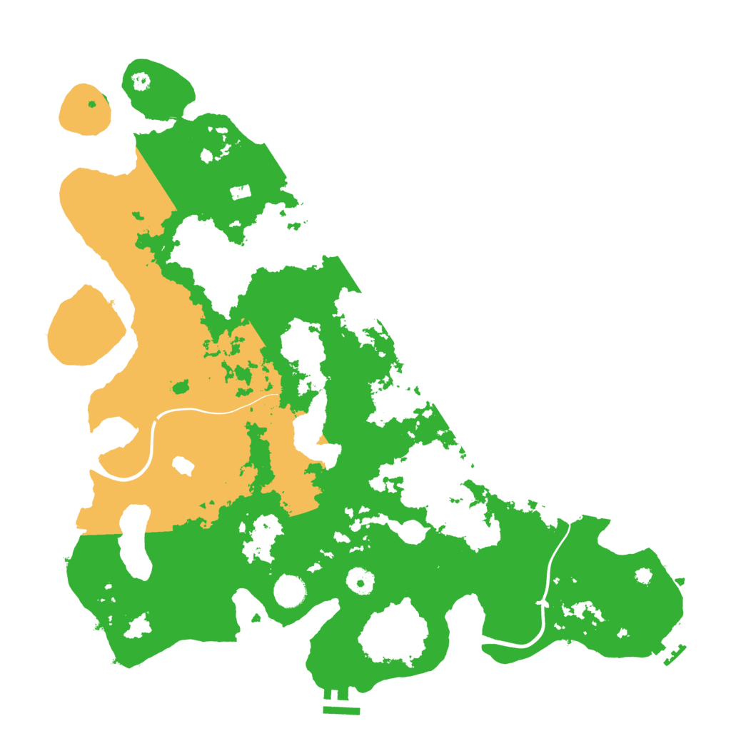 Biome Rust Map: Procedural Map, Size: 4000, Seed: 1712374485