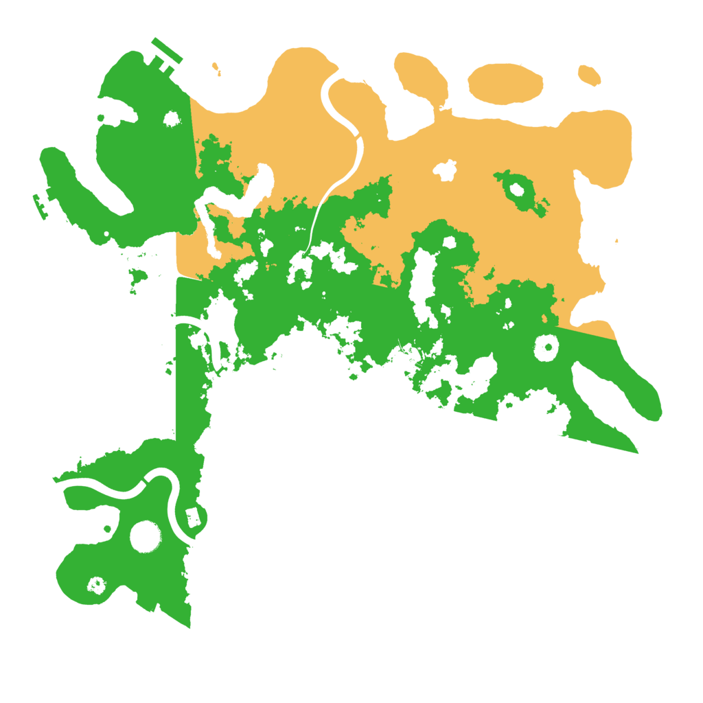Biome Rust Map: Procedural Map, Size: 4000, Seed: 1552055232
