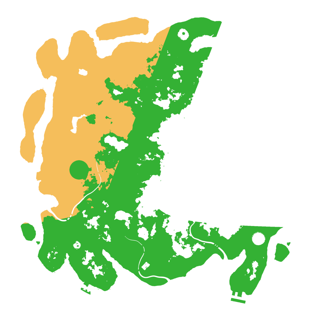 Biome Rust Map: Procedural Map, Size: 4250, Seed: 1468243759