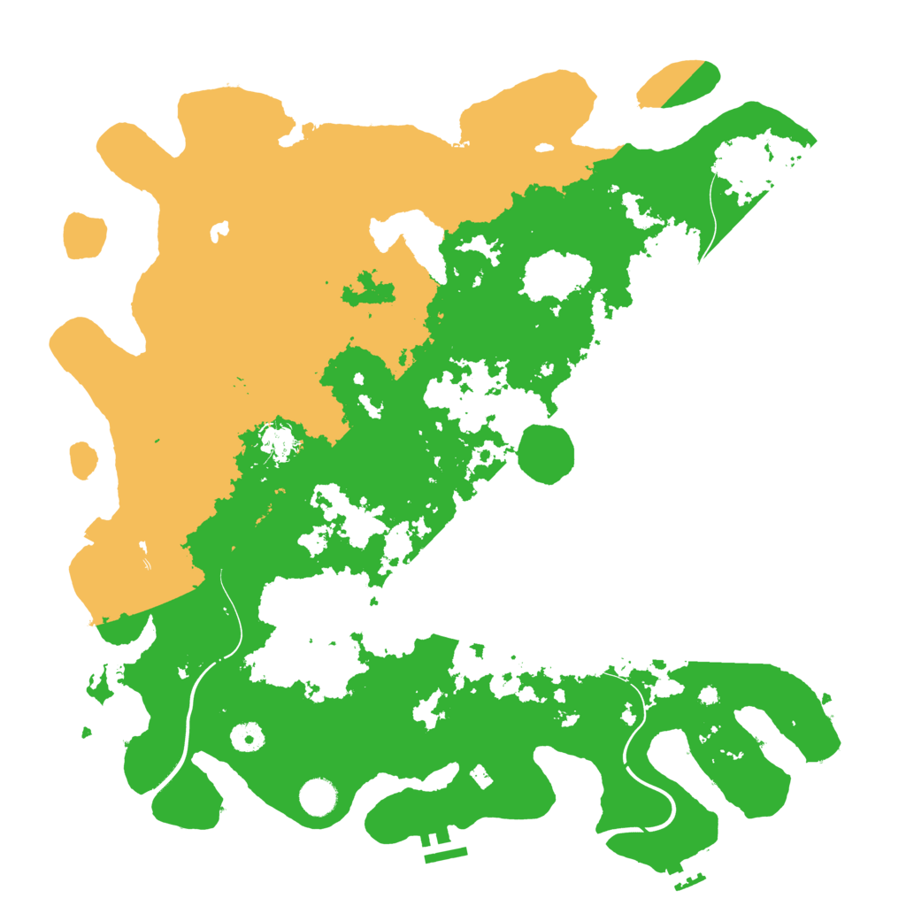 Biome Rust Map: Procedural Map, Size: 4250, Seed: 1428804919