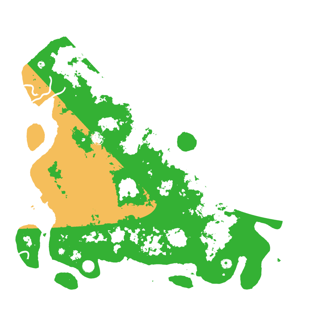 Biome Rust Map: Procedural Map, Size: 4500, Seed: 453123