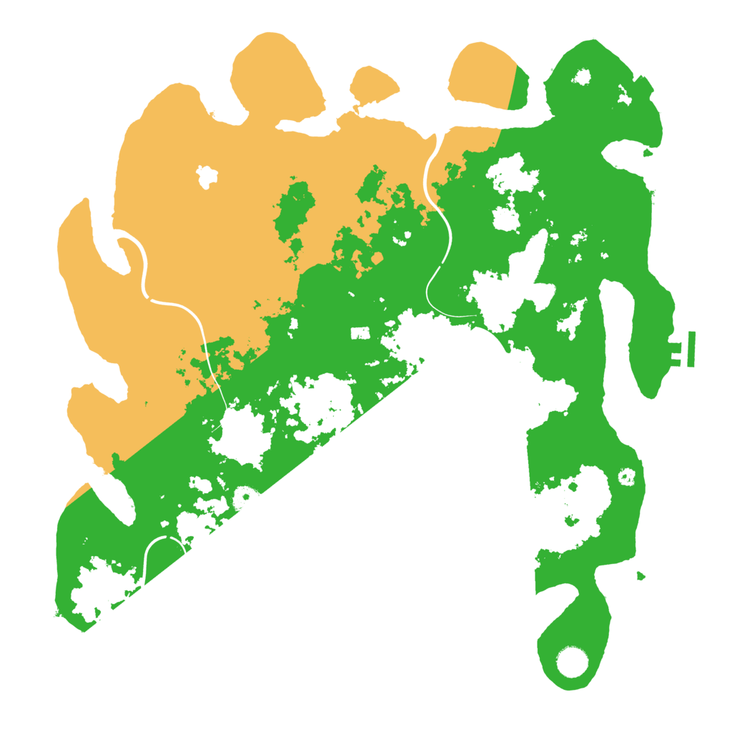 Biome Rust Map: Procedural Map, Size: 4150, Seed: 729123819