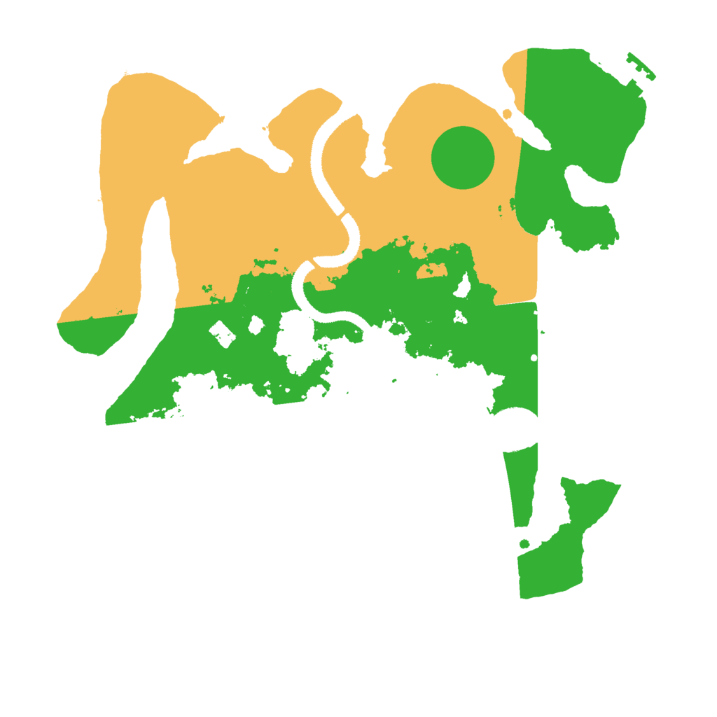 Biome Rust Map: Procedural Map, Size: 3000, Seed: 28208