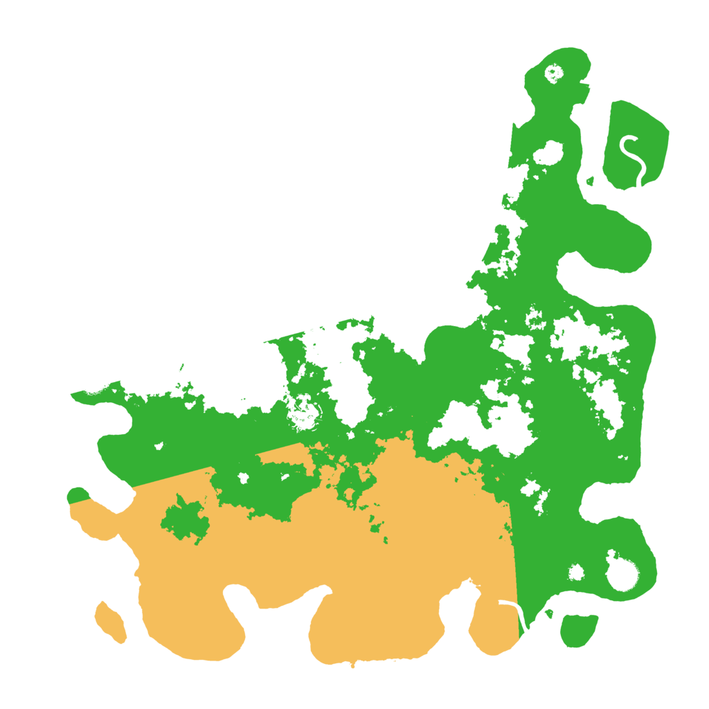Biome Rust Map: Procedural Map, Size: 4000, Seed: 29876