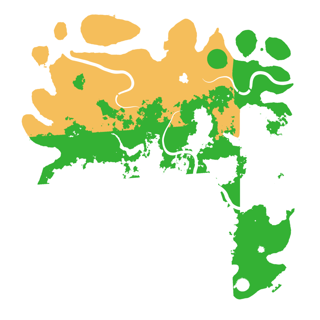 Biome Rust Map: Procedural Map, Size: 4250, Seed: 16116