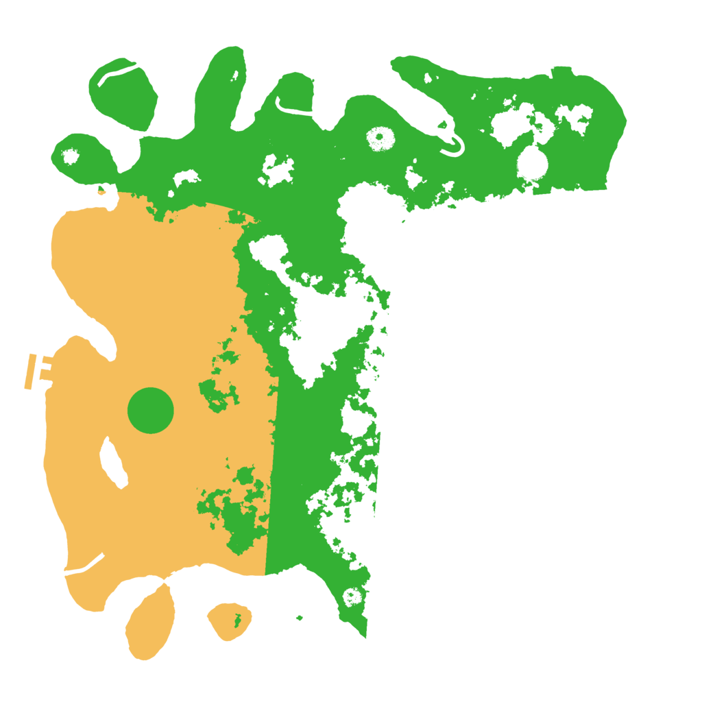 Biome Rust Map: Procedural Map, Size: 4000, Seed: 70711079