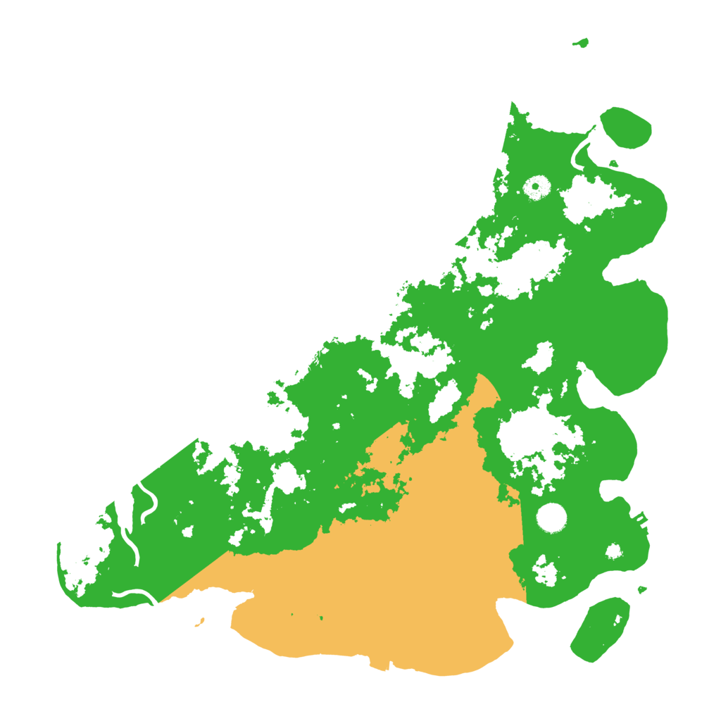 Biome Rust Map: Procedural Map, Size: 4250, Seed: 743682131