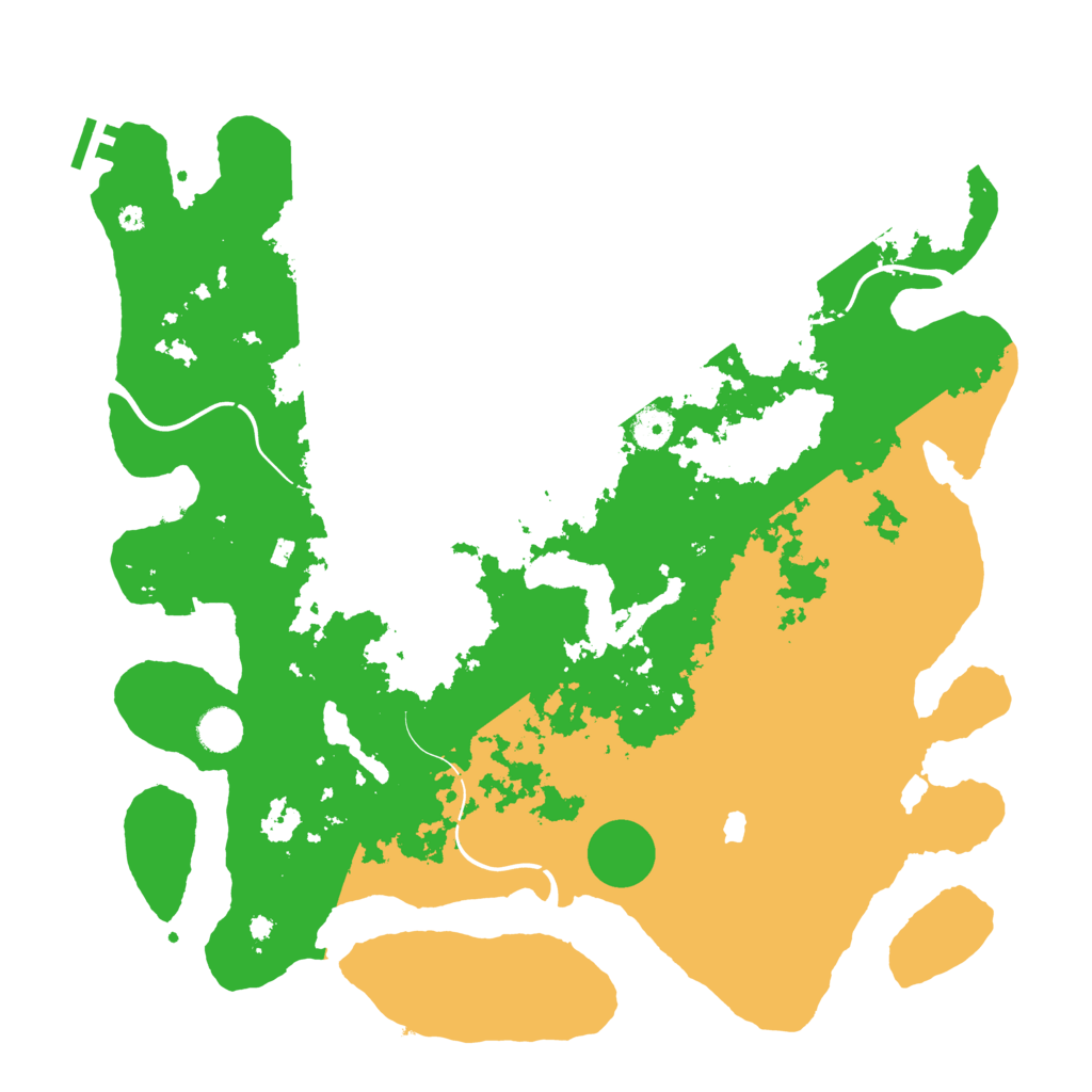 Biome Rust Map: Procedural Map, Size: 4250, Seed: 1908629717