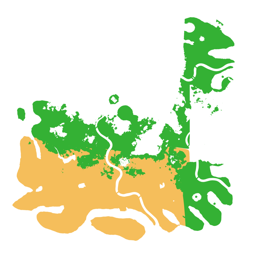 Biome Rust Map: Procedural Map, Size: 4500, Seed: 1527080773