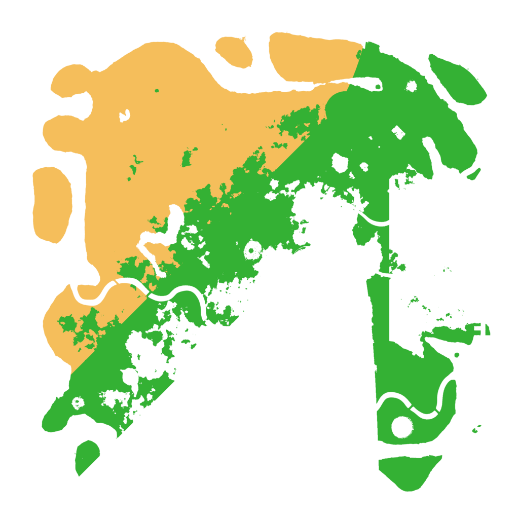 Biome Rust Map: Procedural Map, Size: 4250, Seed: 2035822460