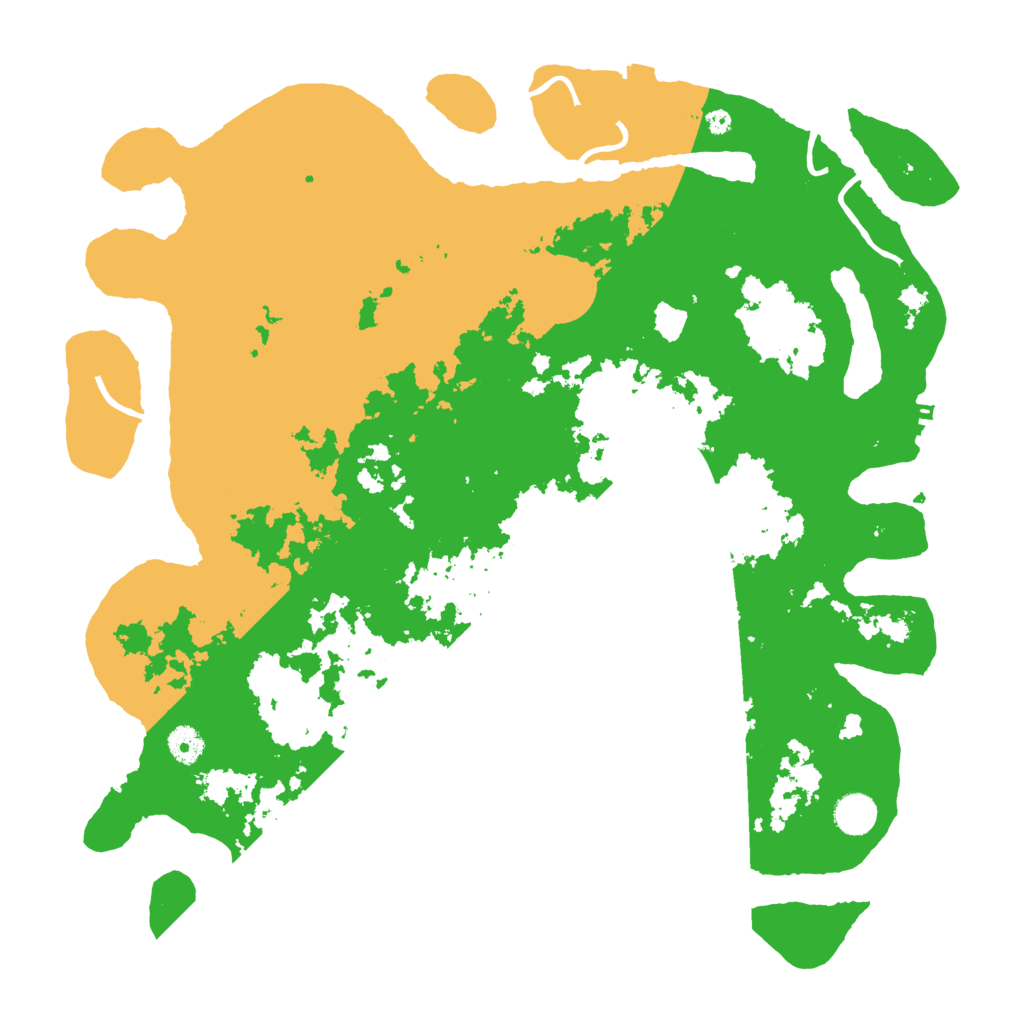 Biome Rust Map: Procedural Map, Size: 4250, Seed: 2035822460