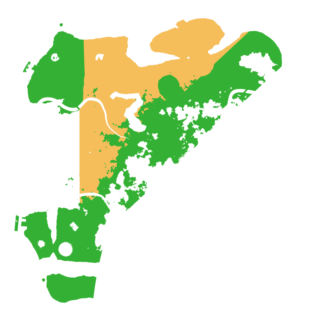 Biome Rust Map: Procedural Map, Size: 4000, Seed: 1877428140