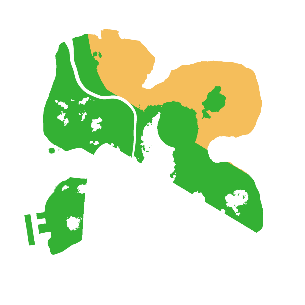 Biome Rust Map: Procedural Map, Size: 2000, Seed: 2347