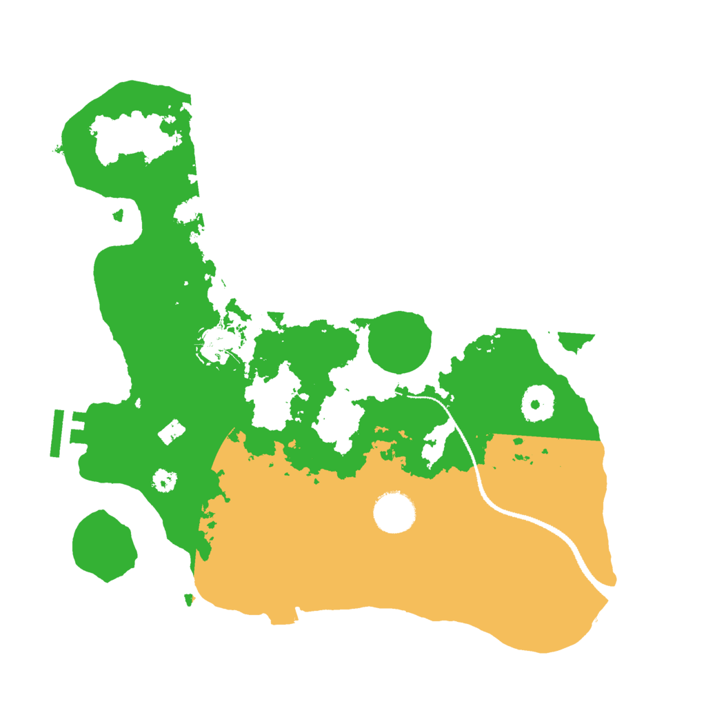 Biome Rust Map: Procedural Map, Size: 3000, Seed: 1707086970