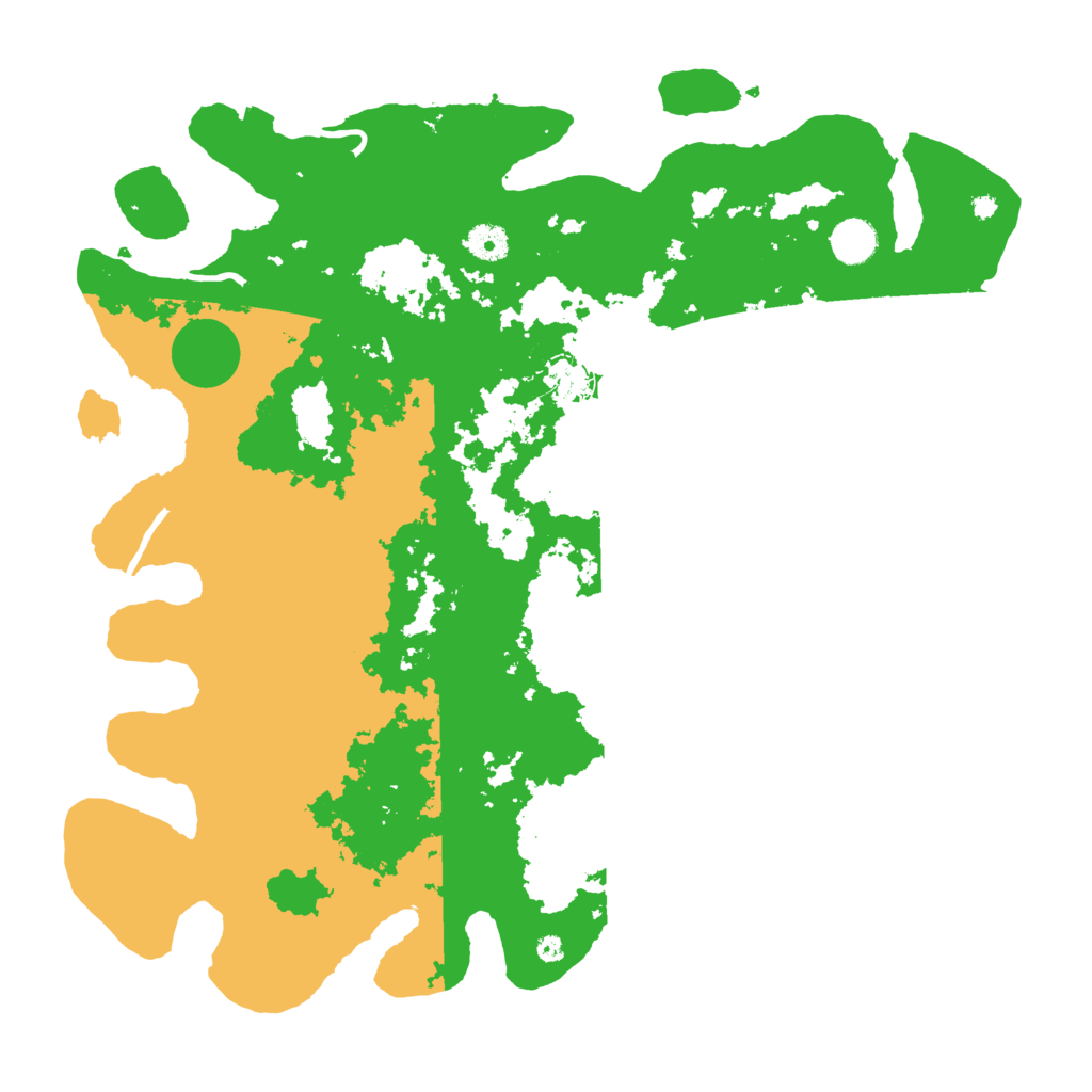 Biome Rust Map: Procedural Map, Size: 4200, Seed: 134488921