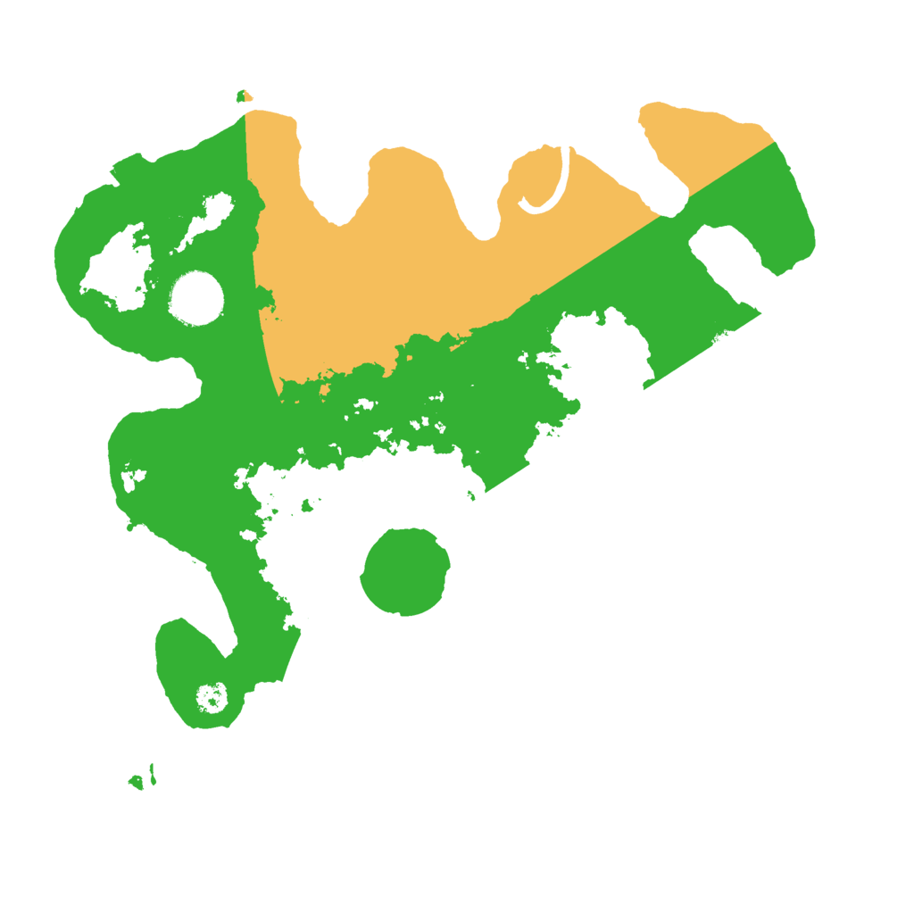 Biome Rust Map: Procedural Map, Size: 3000, Seed: 2072