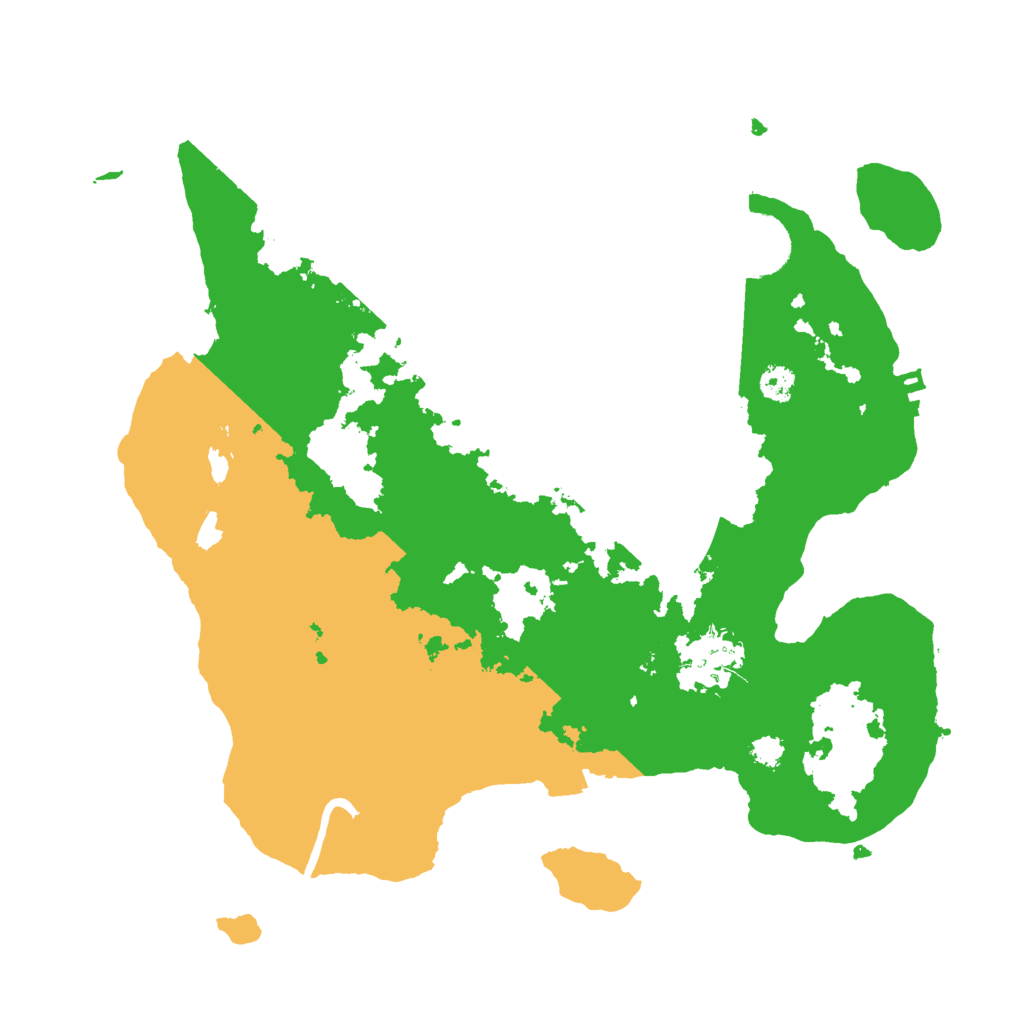 Biome Rust Map: Procedural Map, Size: 3000, Seed: 1103821361