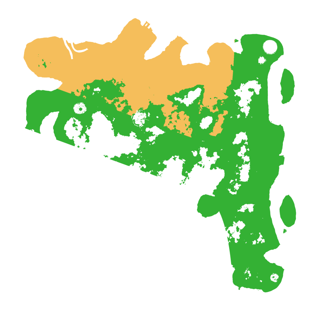 Biome Rust Map: Procedural Map, Size: 4000, Seed: 764027816