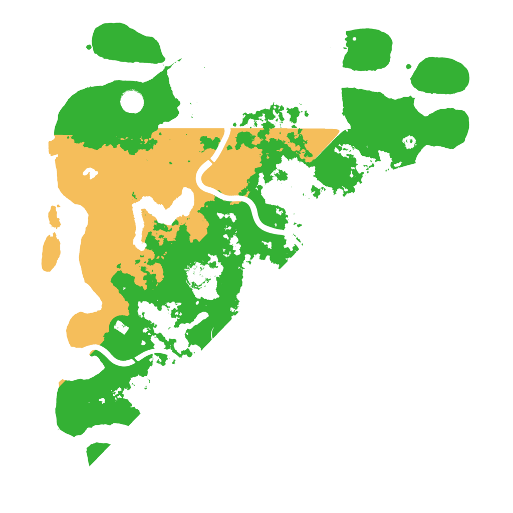 Biome Rust Map: Procedural Map, Size: 4000, Seed: 966397357