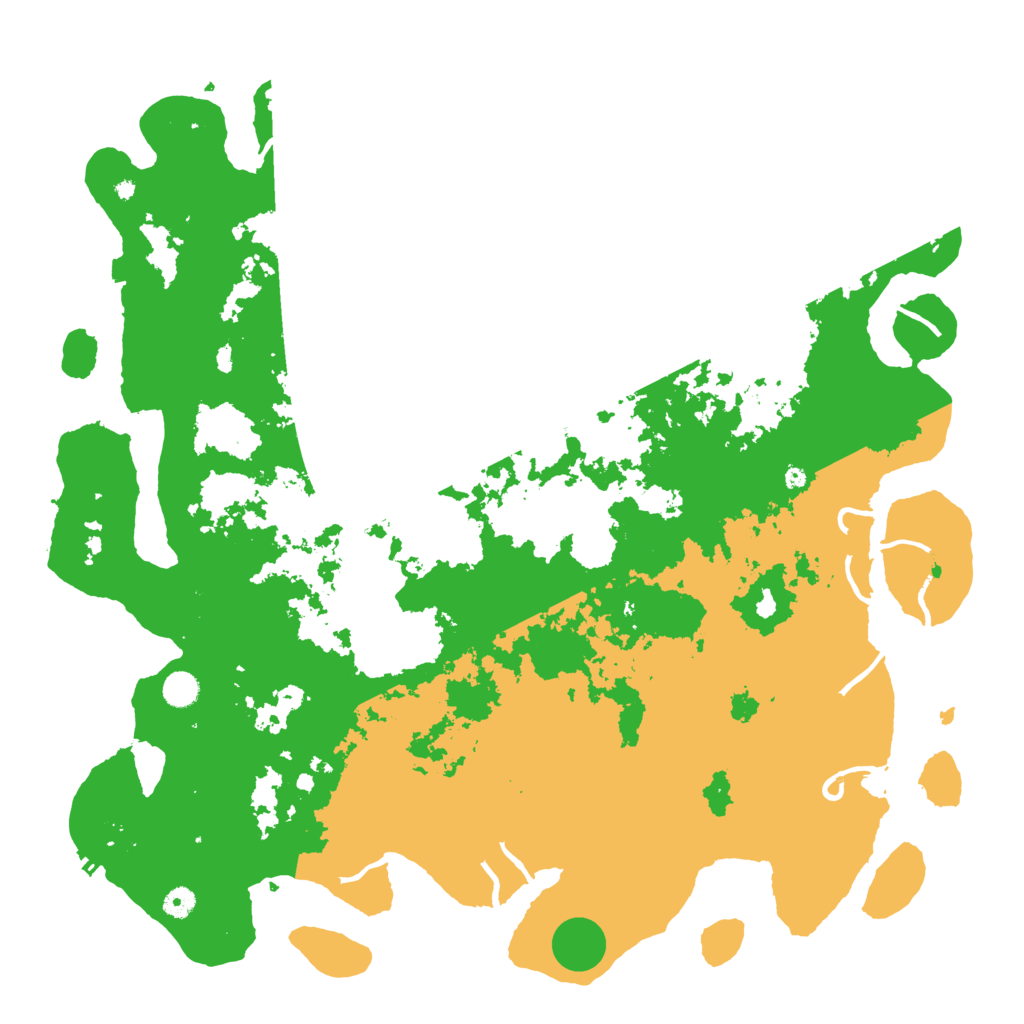 Biome Rust Map: Procedural Map, Size: 5000, Seed: 160459864