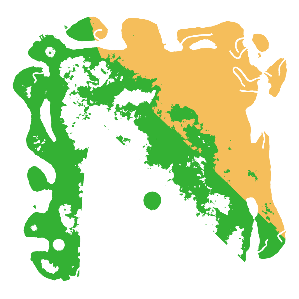 Biome Rust Map: Procedural Map, Size: 4500, Seed: 216447562