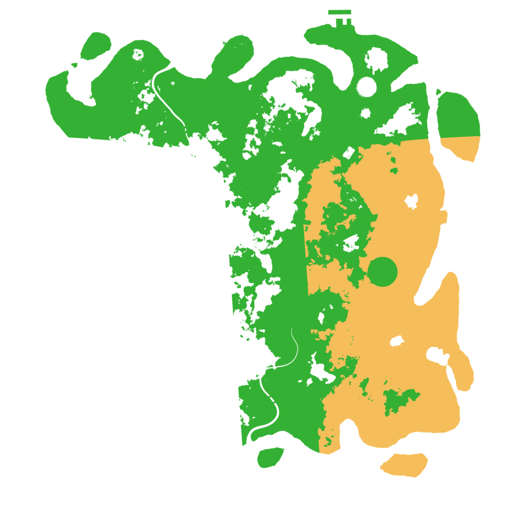 Biome Rust Map: Procedural Map, Size: 4500, Seed: 1783318471
